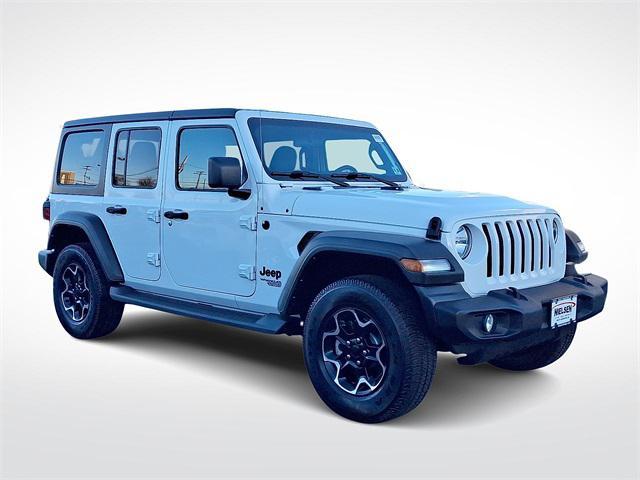 used 2021 Jeep Wrangler Unlimited car, priced at $30,800