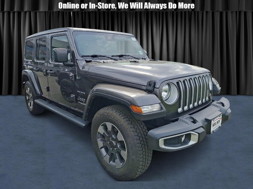 used 2021 Jeep Wrangler Unlimited car, priced at $27,400