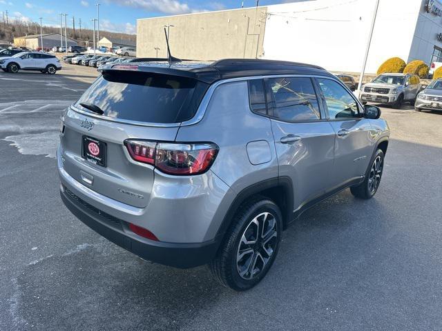 used 2022 Jeep Compass car, priced at $22,500