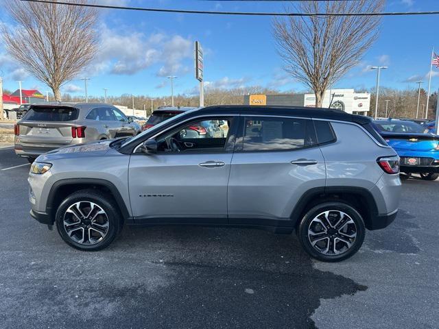 used 2022 Jeep Compass car, priced at $22,500