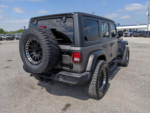 used 2021 Jeep Wrangler Unlimited car, priced at $25,777