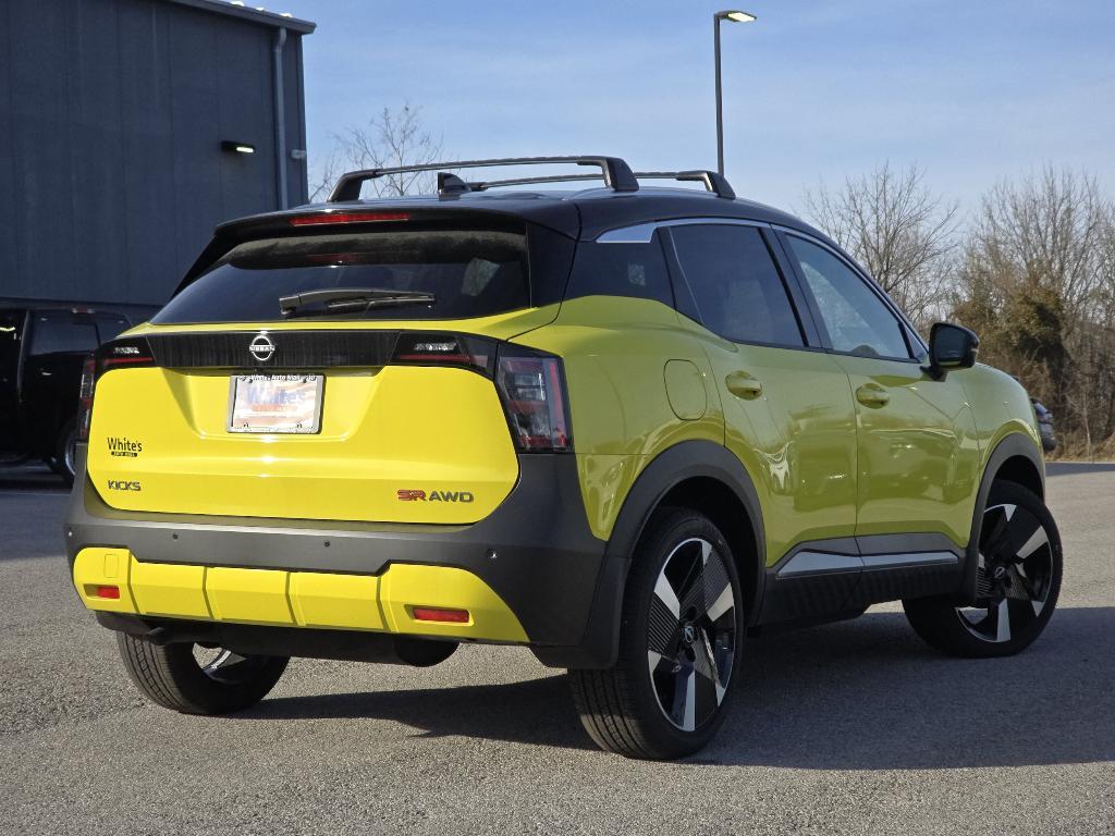 new 2025 Nissan Kicks car, priced at $28,045