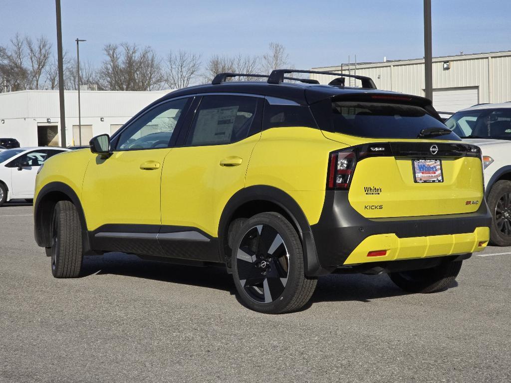 new 2025 Nissan Kicks car, priced at $28,045