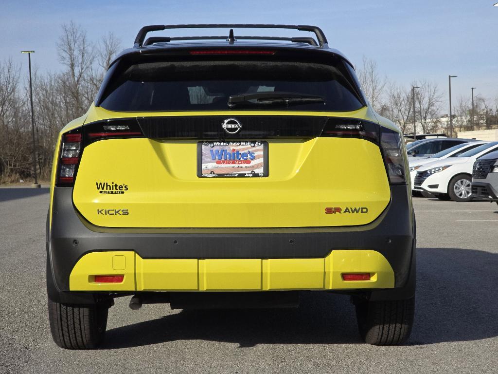 new 2025 Nissan Kicks car, priced at $28,045