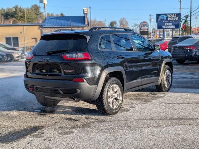 used 2022 Jeep Cherokee car, priced at $21,500
