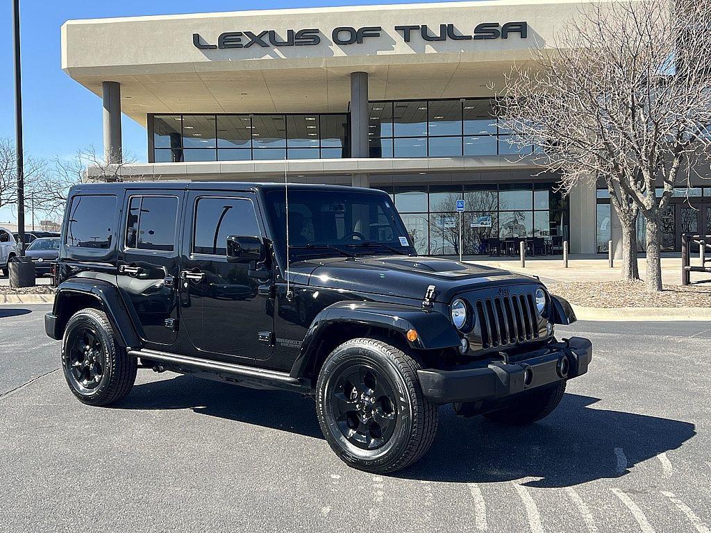 used 2015 Jeep Wrangler Unlimited car, priced at $15,411