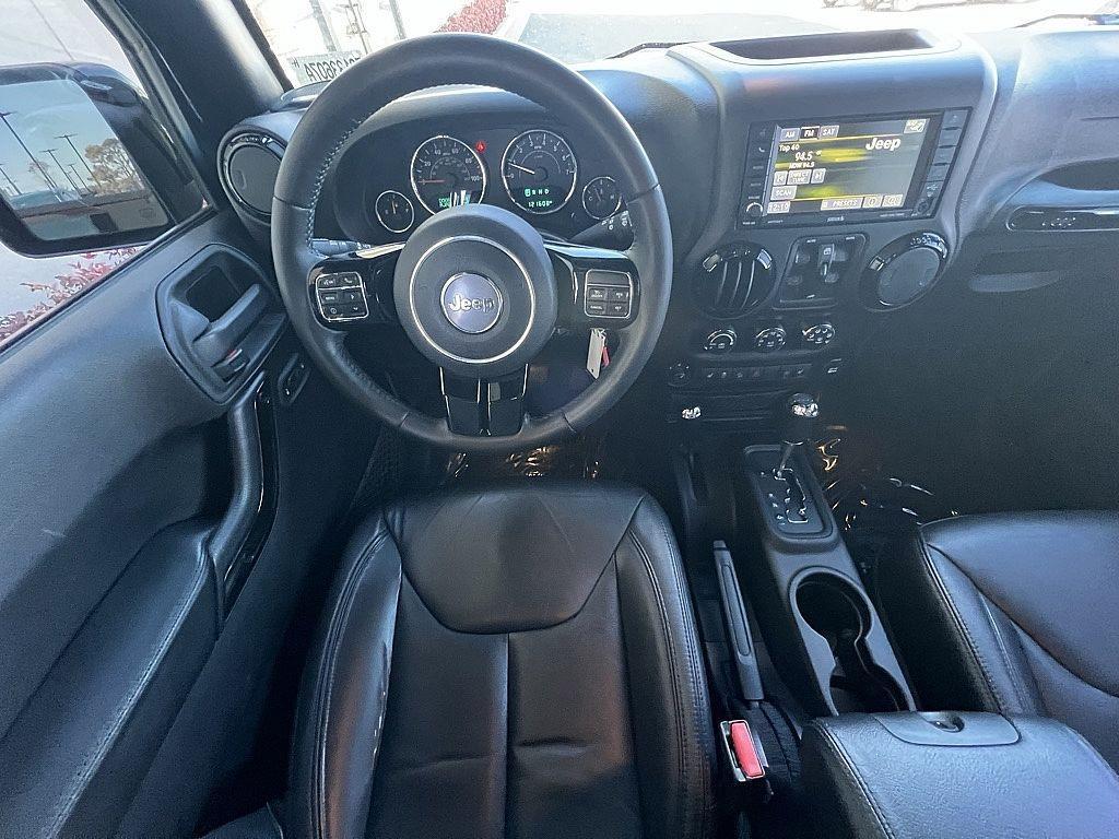 used 2015 Jeep Wrangler Unlimited car, priced at $15,411