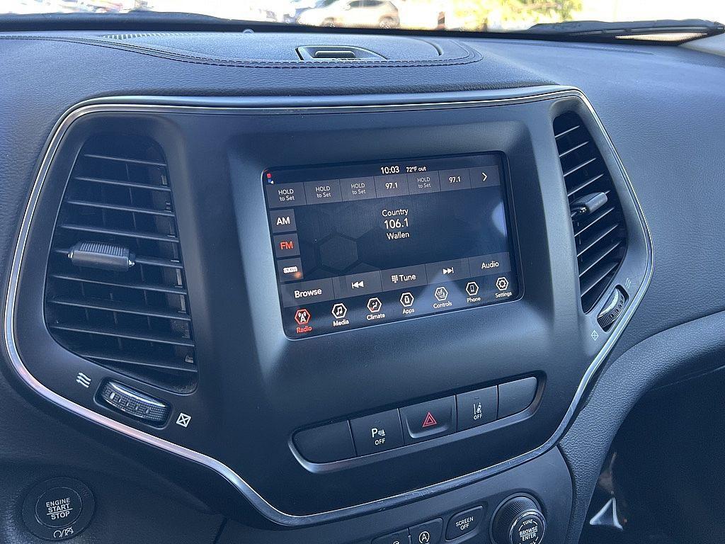 used 2021 Jeep Cherokee car, priced at $20,437