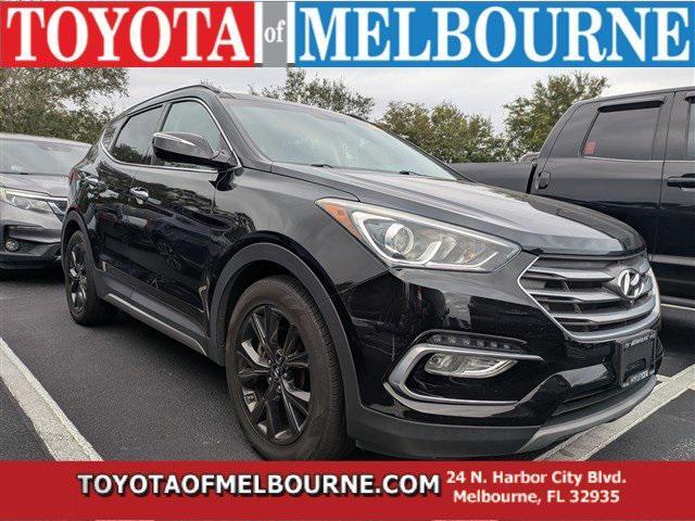 used 2018 Hyundai Santa Fe Sport car, priced at $13,998