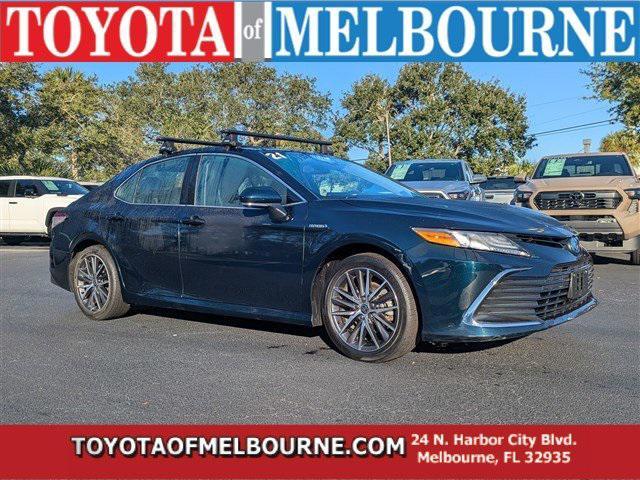 used 2021 Toyota Camry Hybrid car, priced at $21,086