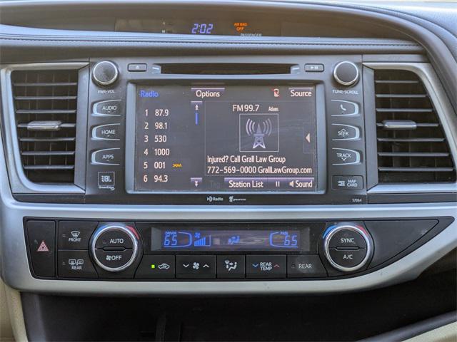 used 2015 Toyota Highlander car, priced at $11,998