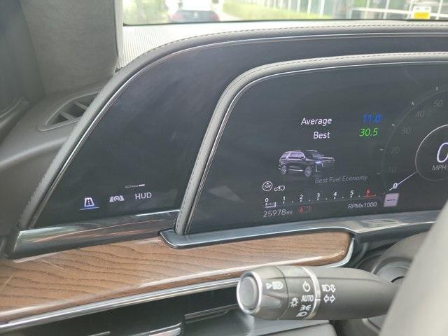 used 2024 Cadillac Escalade ESV car, priced at $85,995