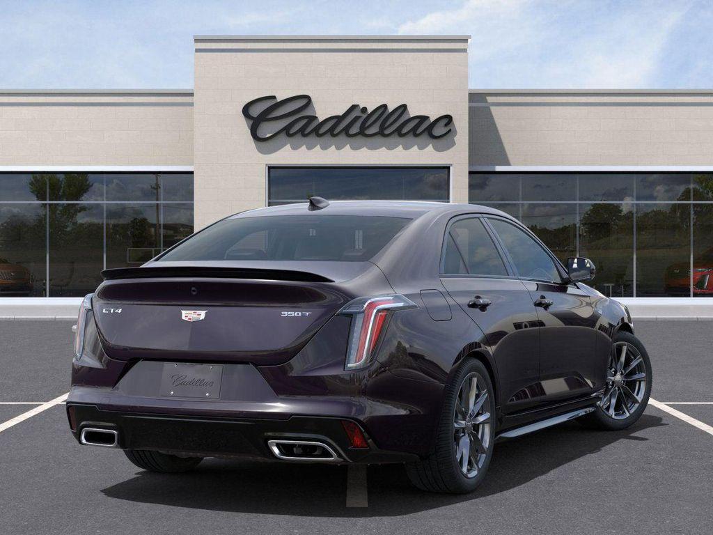 new 2025 Cadillac CT4 car, priced at $44,815