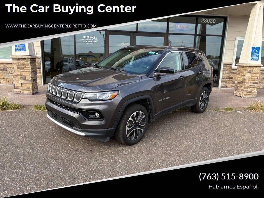 used 2022 Jeep Compass car, priced at $20,123