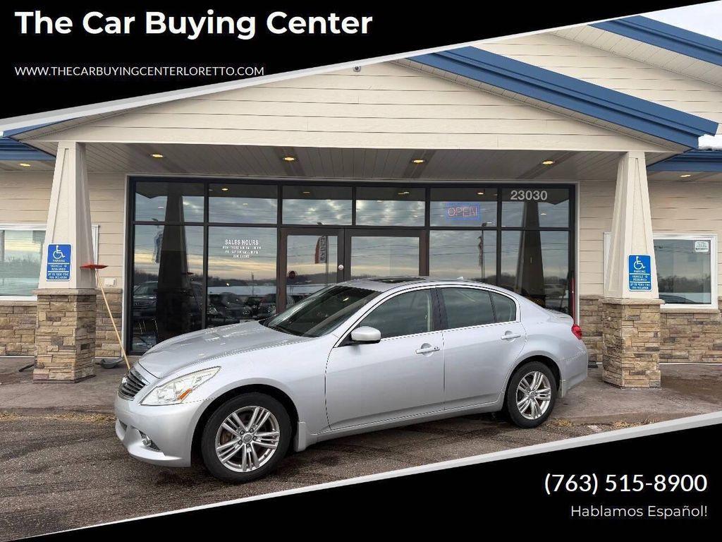 used 2013 INFINITI G37x car, priced at $12,995