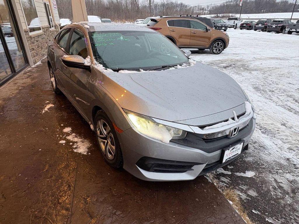 used 2016 Honda Civic car, priced at $12,695