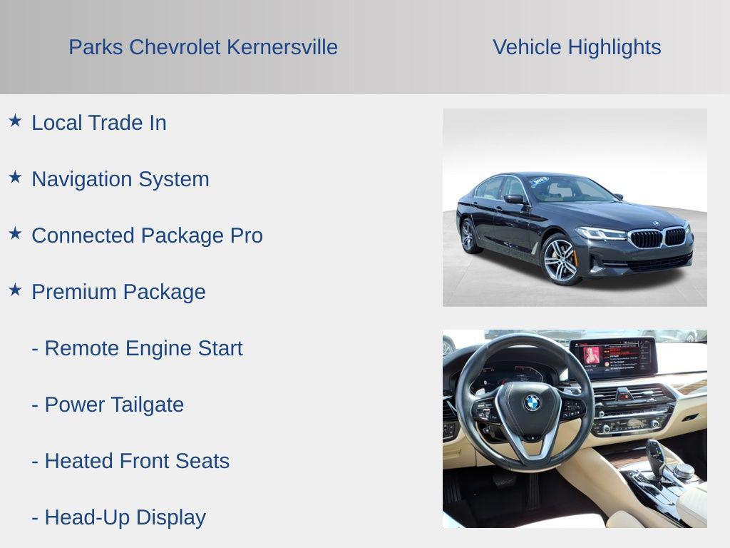 used 2023 BMW 530 car, priced at $34,000