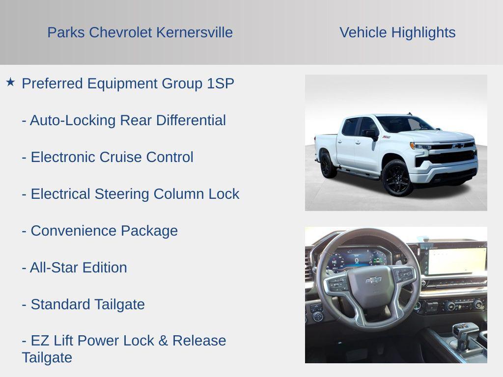 used 2024 Chevrolet Silverado 1500 car, priced at $47,000