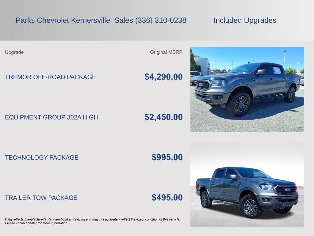used 2023 Ford Ranger car, priced at $29,500
