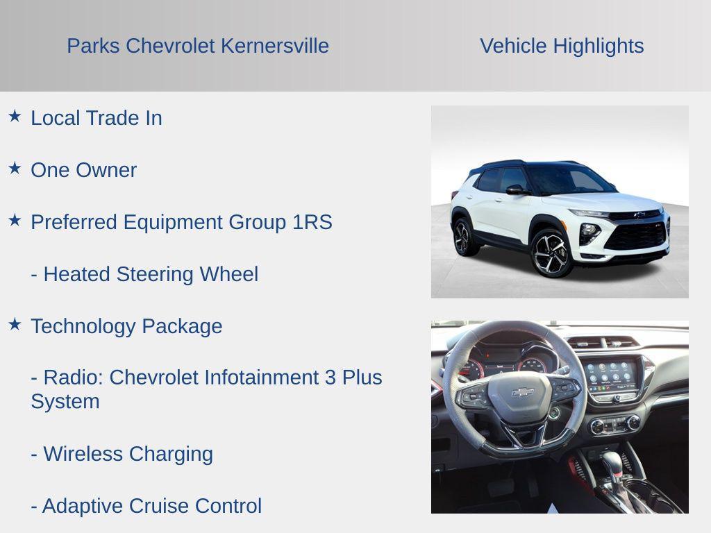 used 2023 Chevrolet TrailBlazer car, priced at $25,000