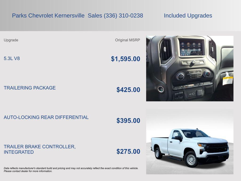 used 2025 Chevrolet Silverado 1500 car, priced at $32,500