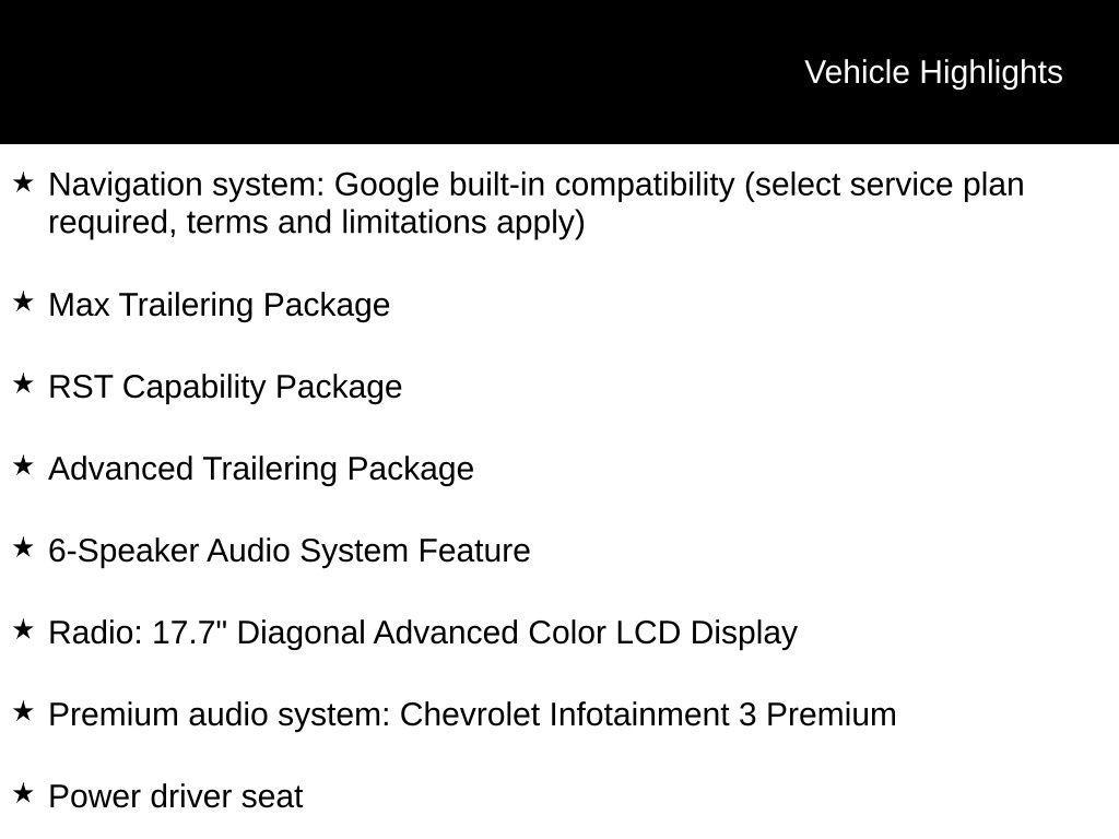 new 2026 Chevrolet Tahoe car, priced at $79,265
