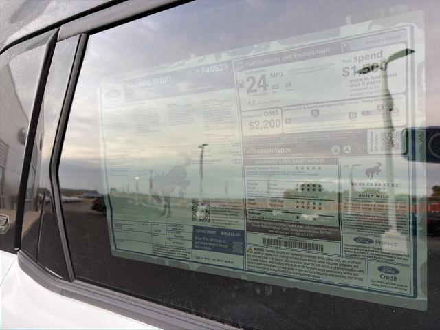 new 2025 Ford Bronco Sport car, priced at $41,287