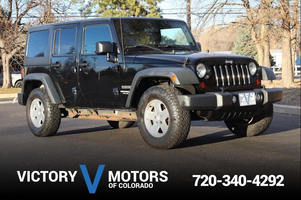 used 2012 Jeep Wrangler Unlimited car, priced at $17,999