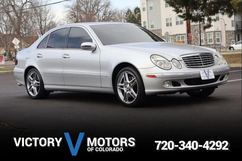 used 2005 Mercedes-Benz E-Class car, priced at $11,999