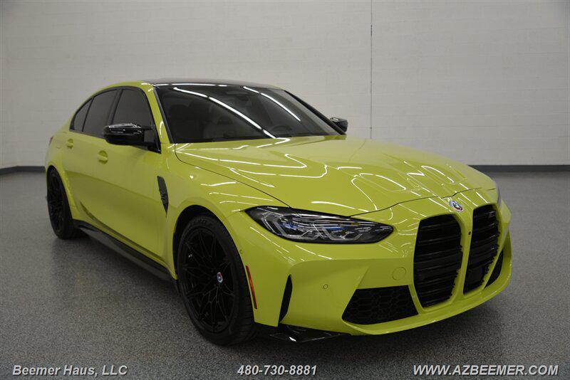 used 2023 BMW M3 car, priced at $84,998