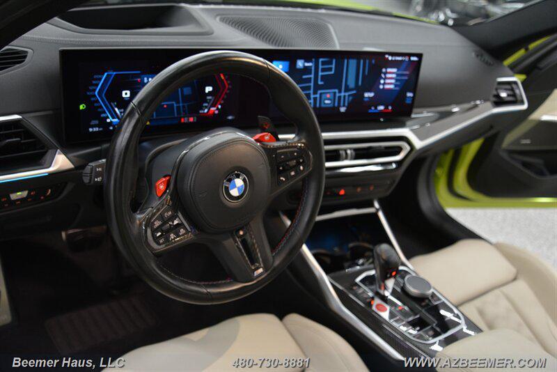used 2023 BMW M3 car, priced at $84,998