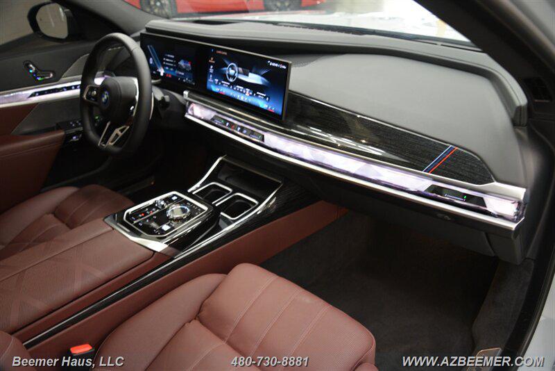 used 2025 BMW 750e car, priced at $92,998