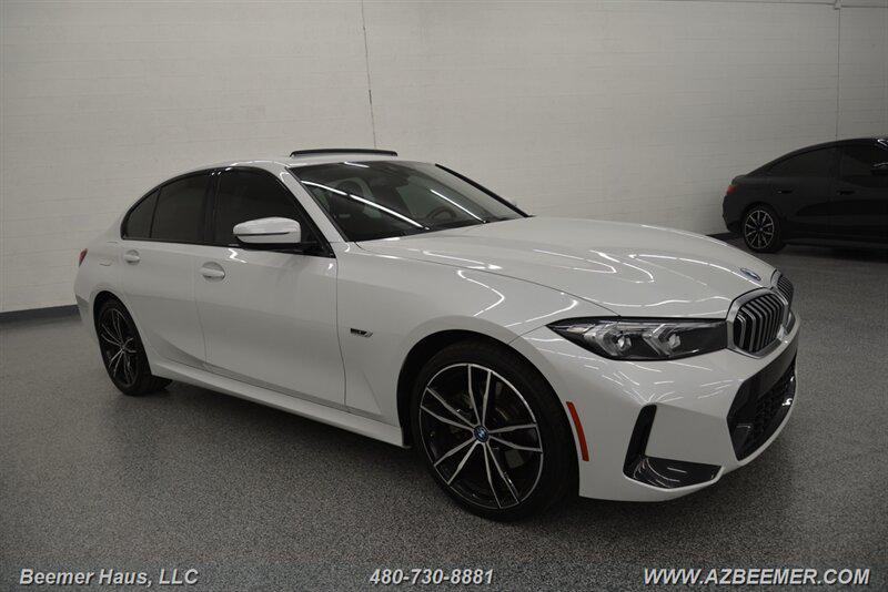 used 2023 BMW 330e car, priced at $34,998