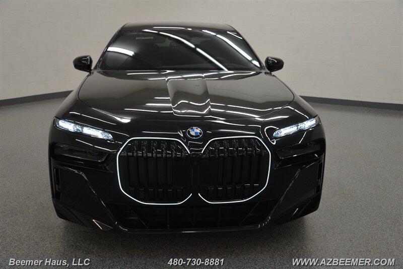 used 2025 BMW 750e car, priced at $89,998