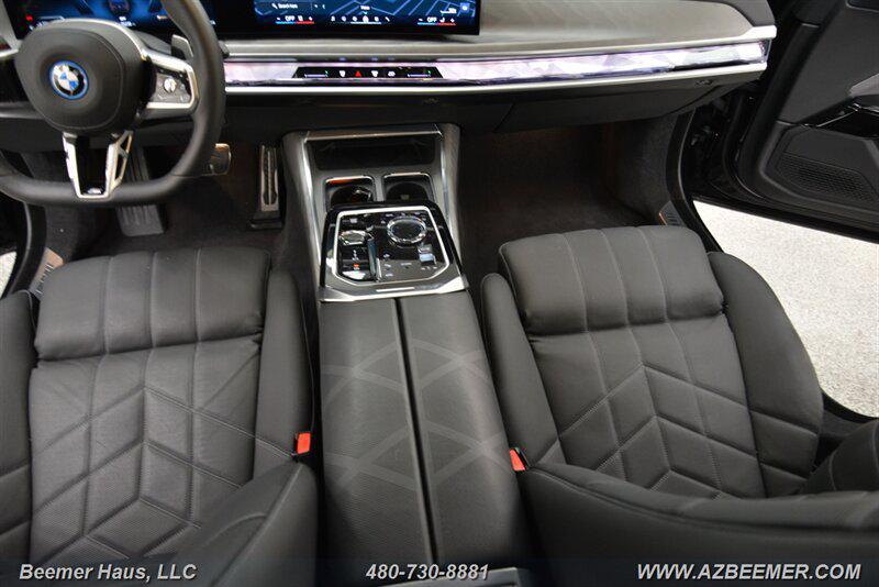 used 2025 BMW 750e car, priced at $89,998
