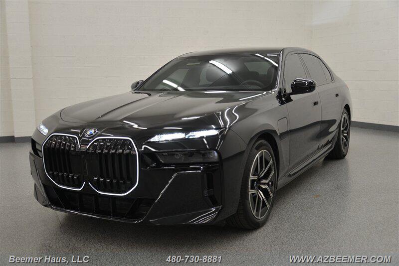 used 2025 BMW 750e car, priced at $89,998