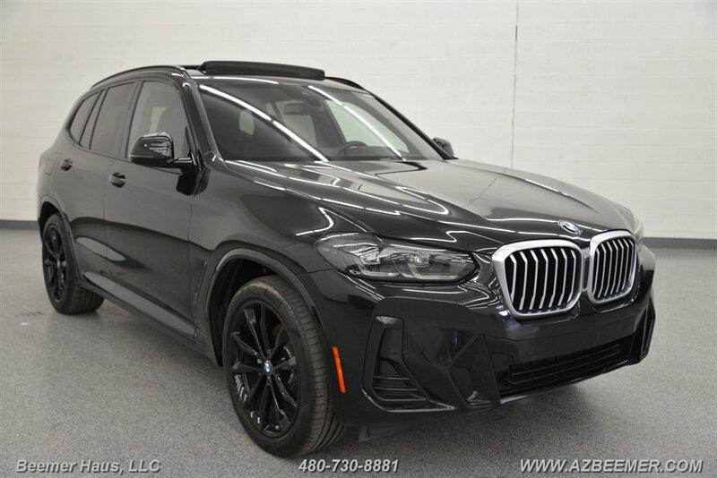 used 2022 BMW X3 car, priced at $31,998
