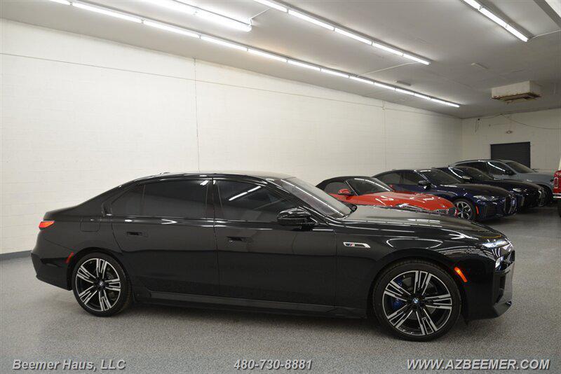 used 2024 BMW i7 car, priced at $96,998