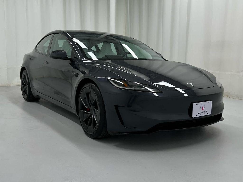 used 2025 Tesla Model 3 car, priced at $47,999