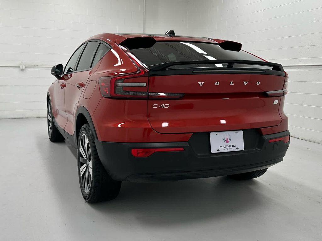 used 2023 Volvo C40 Recharge Pure Electric car, priced at $23,877