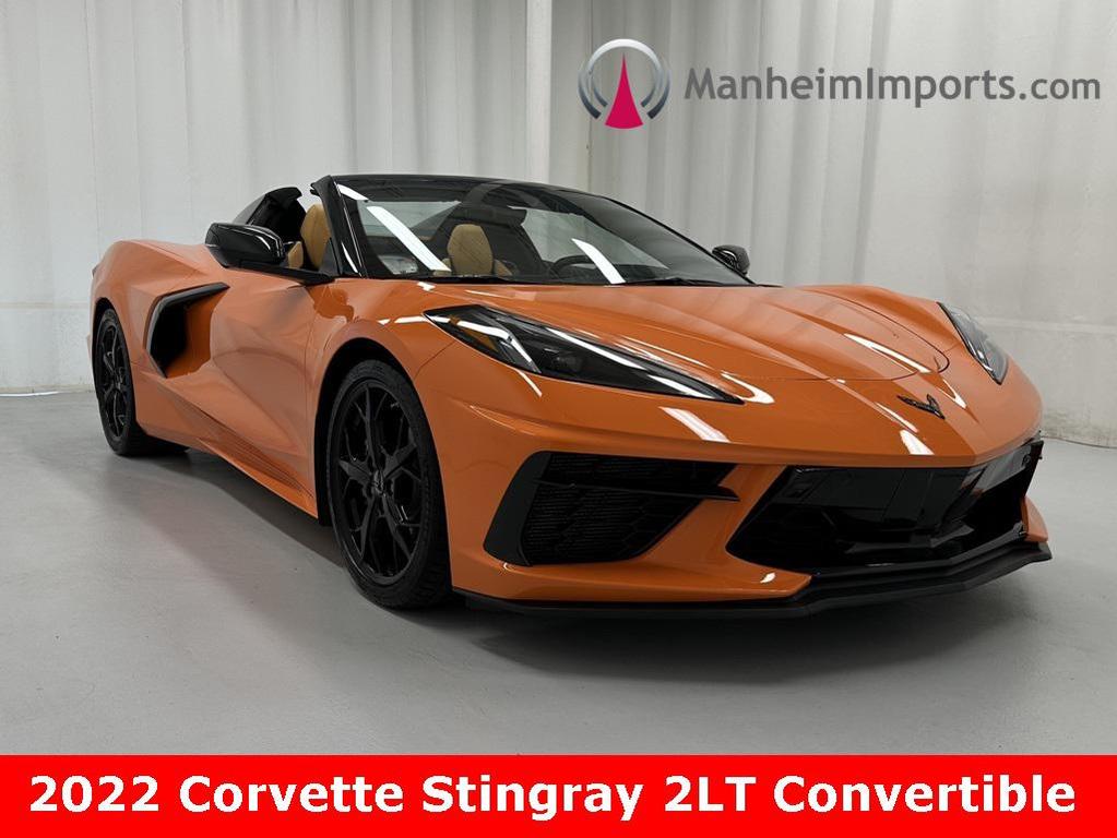 used 2022 Chevrolet Corvette car, priced at $68,778