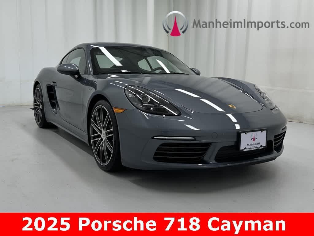 used 2025 Porsche 718 Cayman car, priced at $79,877
