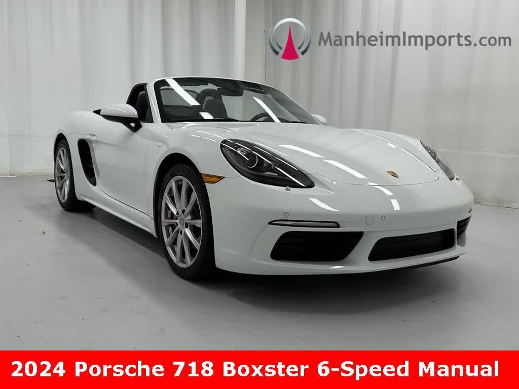 used 2024 Porsche 718 Boxster car, priced at $85,988