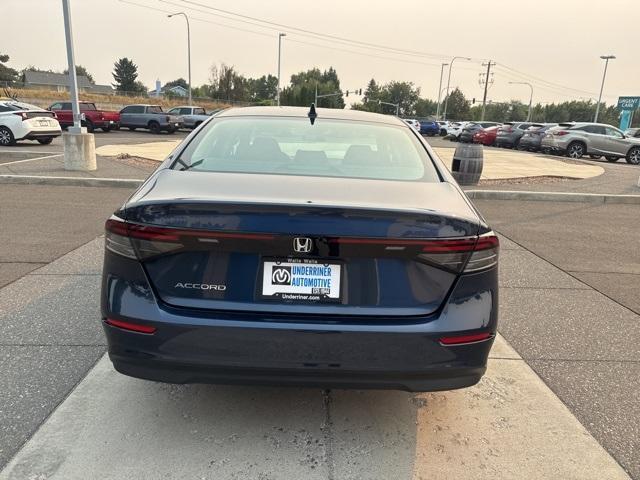new 2025 Honda Accord car, priced at $30,275