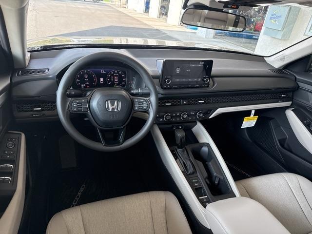 new 2025 Honda Accord car, priced at $30,275