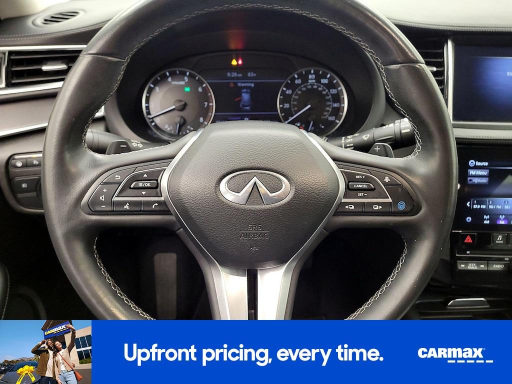 used 2022 INFINITI QX50 car, priced at $24,998
