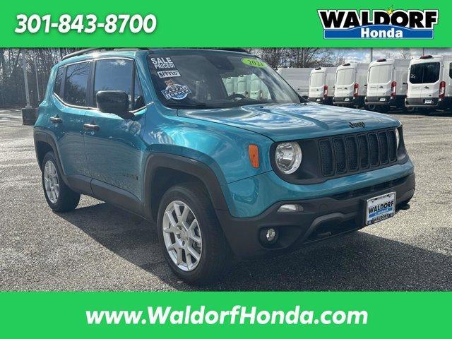 used 2021 Jeep Renegade car, priced at $18,998