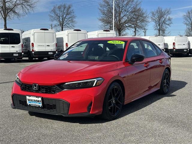 used 2025 Honda Civic car, priced at $25,998