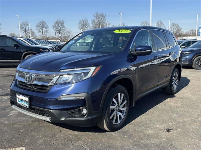 used 2022 Honda Pilot car, priced at $28,798