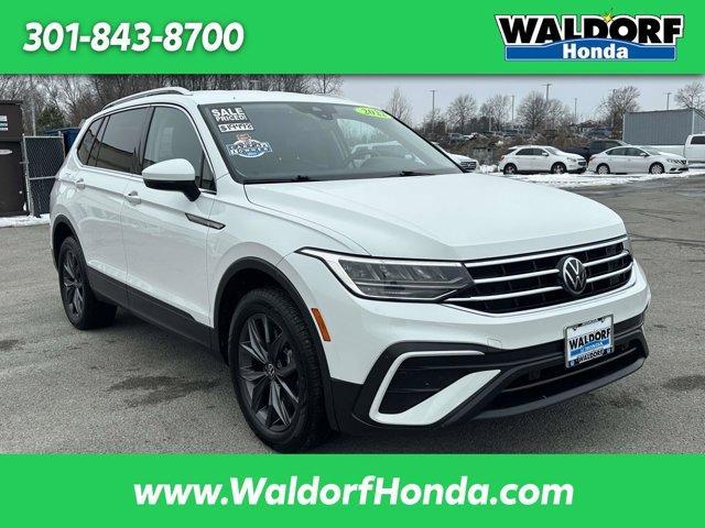 used 2022 Volkswagen Tiguan car, priced at $17,998